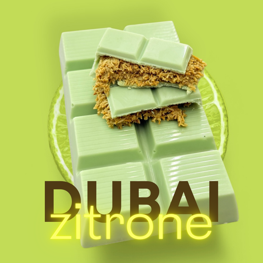 Dubai Schokolade mit Zitrone