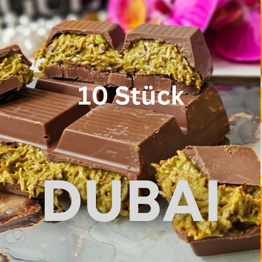 10 Stück Original Dubai Schokolade