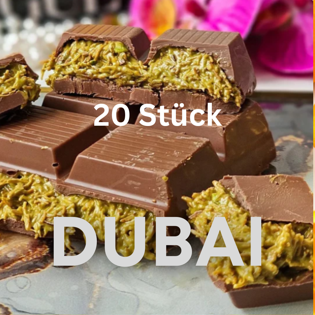 20 Stück Original Dubai Schokolade